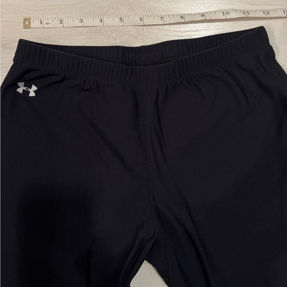 Under Armour Base Layer Thermal Underwear Leggings Women’s Black Long Johns - Picture 9 of 10